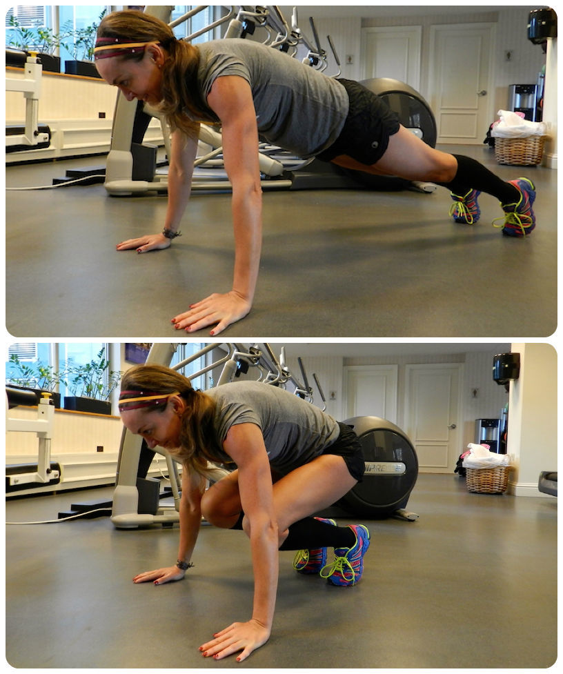 Michelle plank jumps