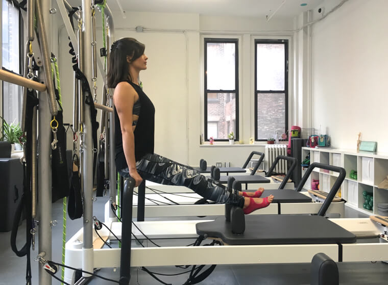 Creative Pilates moves_hamstring curl2