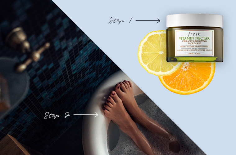 Self-care Sunday skin-care ritual