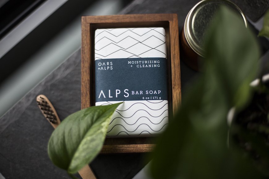 Oars + Alps White Soap