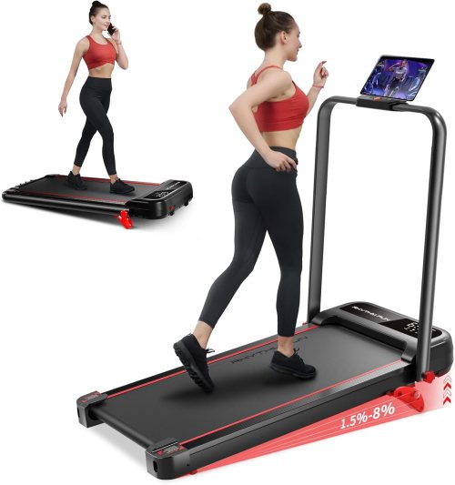 RHYTHM FUN Incline Foldable Treadmill
