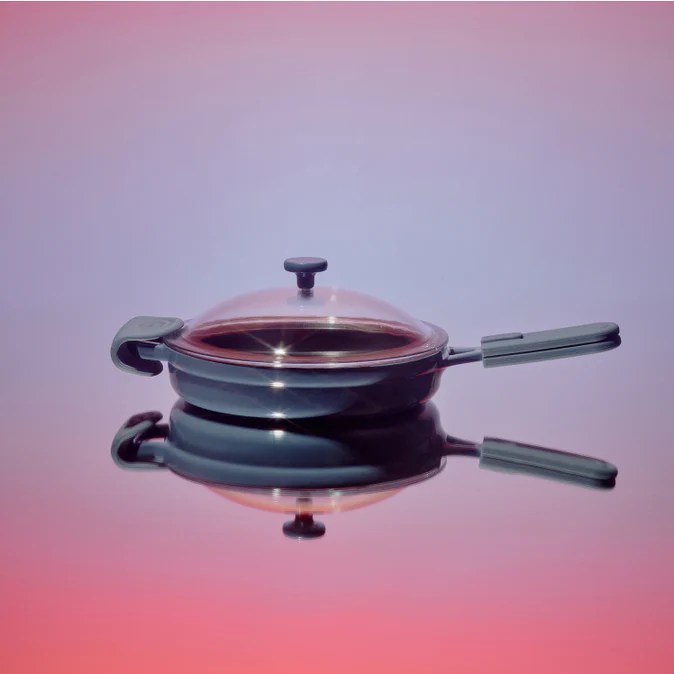 our place always cast iron pan