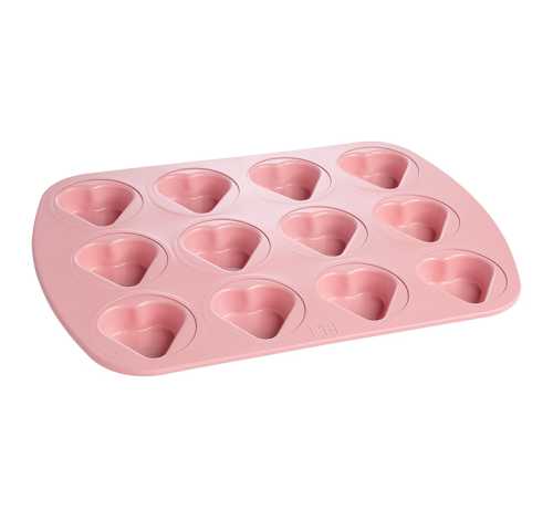 12 Cup Mini Heart Pan