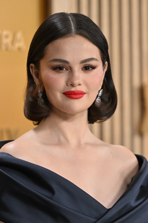 selena gomez at the 2025 sag awards