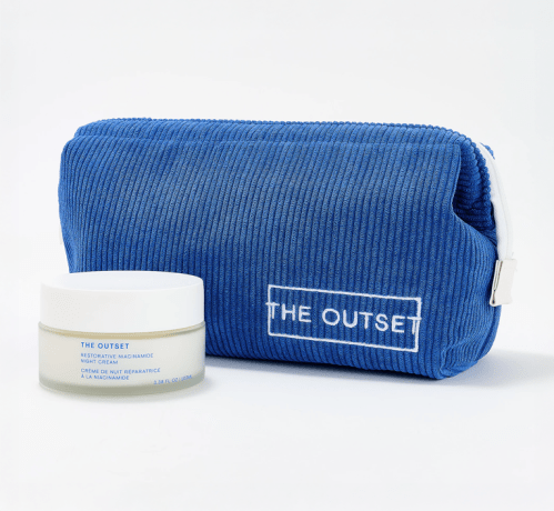 The Outset Supersize Night Cream &amp; Cosmetic Bag