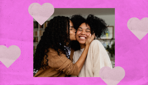 friends gifting fragrance at walmart on valentine's day