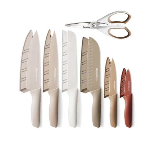 Astercook 7 Pieces Kitchen Knife Set