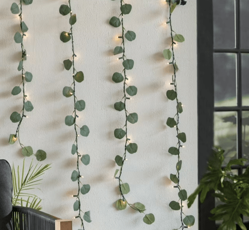 Mainstays Eucalyptus Curtain Light