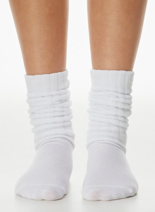 Best Slouchy Socks: Aritzia Best-Ever Slouchy Crew Sock