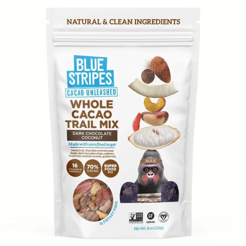 Blue Stripes Whole Cacao Trail Mix