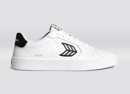Salvas White Smooth Leather (Men's)