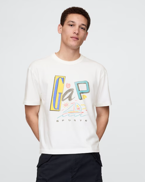 Gap Logo Crop T-Shirt