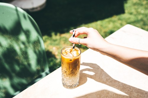 Iced coffee