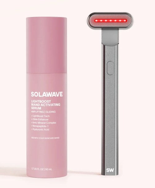 4-in-1 Red Light Therapy Wand &amp; Activating Serum Kit