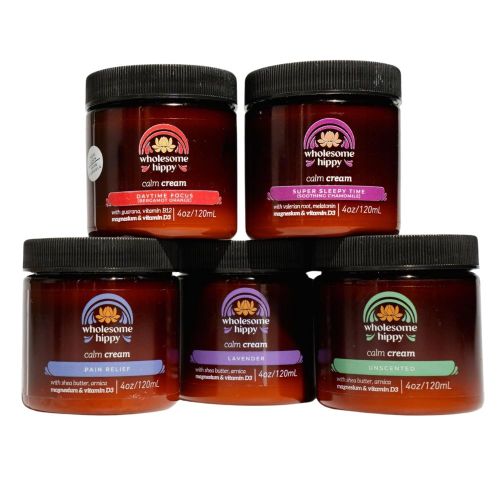 Wholesome Hippy Calm Cream with Magnesium and Vitamin D3