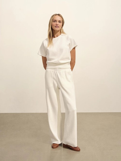 Buck Mason Tropez Terry Cloth Wide Leg Pant