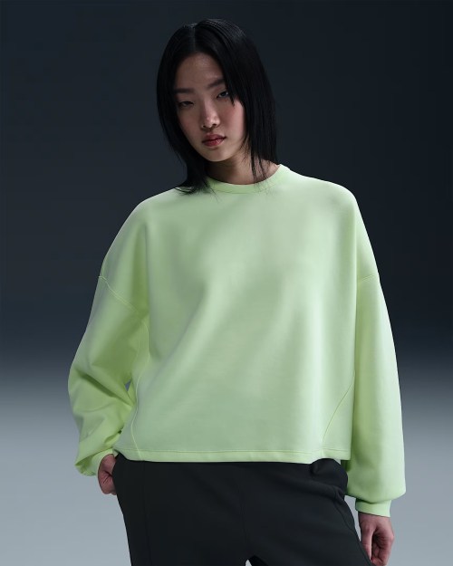 Nike 24.7 ImpossiblySoft Dri-FIT Oversized Crew-Neck Top