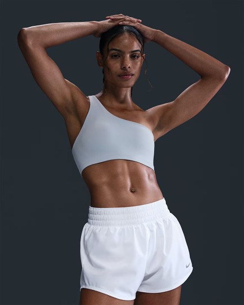 Nike Zenvy Asymmetrical Light-Support Padded Sports Bra