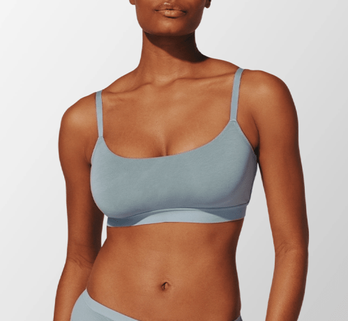 Organic Cloud Cotton Scoop Bralette