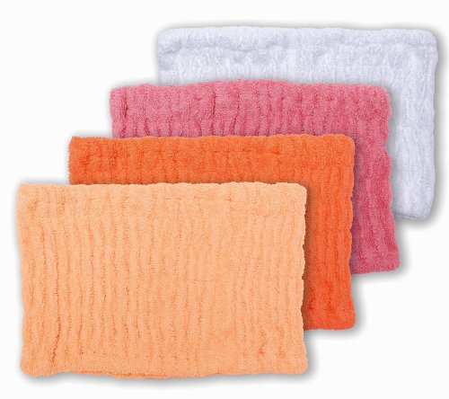 Turbie Twist Set of 4 Solid Color 100% Cotton Hair Bands