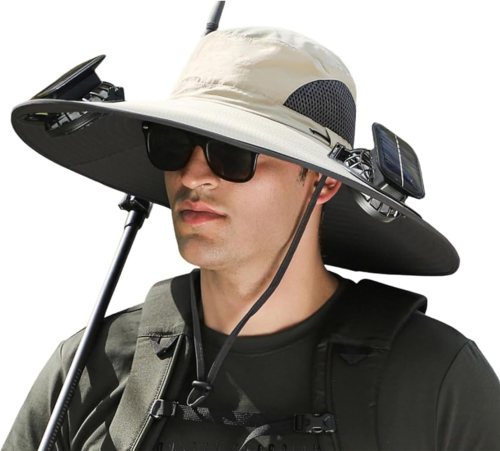 This Solar-Powered Bucket Hat