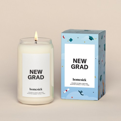 For the candle collector: Homesick New Grad Candle